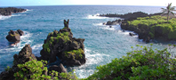 Havajské ostrovy - ostrov Havaj - Waianapanapa Park
